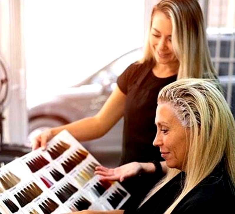 Picking hair color